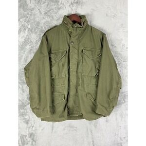 Vintage Military‎ Field Coat Cold Weather Medium Short OG-107 8415-00-782-2938